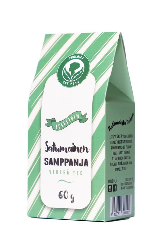 Satumainen Samppanja, vihreä tee