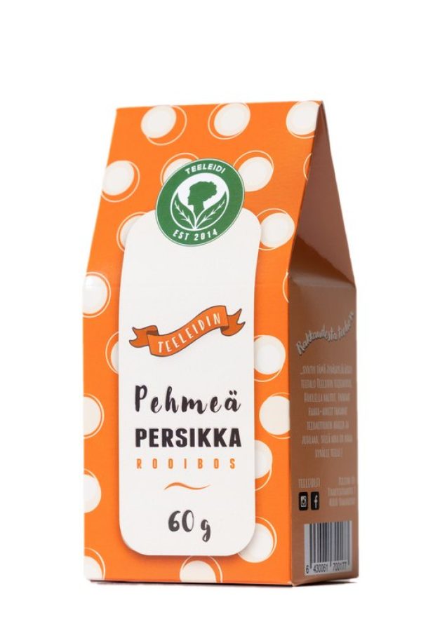Pehmeä Persikka, rooibos tee