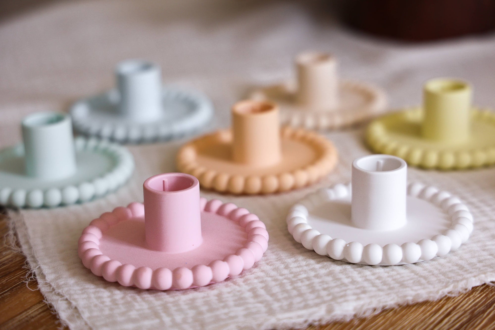 Bubble candle holder large (Various colors)