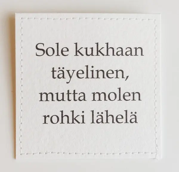 Paperivalo magneetti (eri vaihtoehtoja)