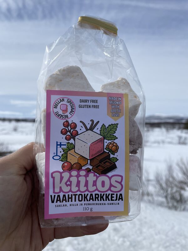 Kiitos vaahtokarkki 110g