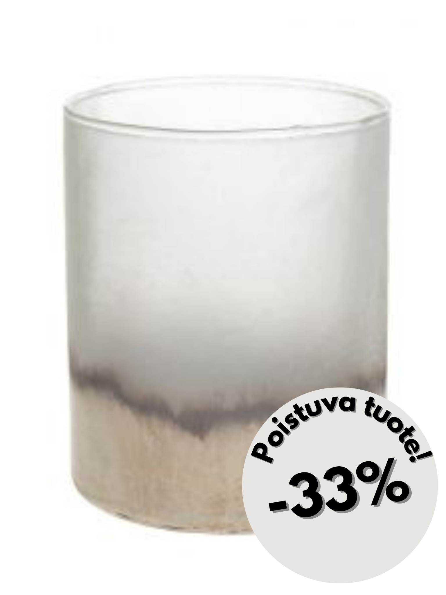 Lantern 18cm white/silver AmandaB