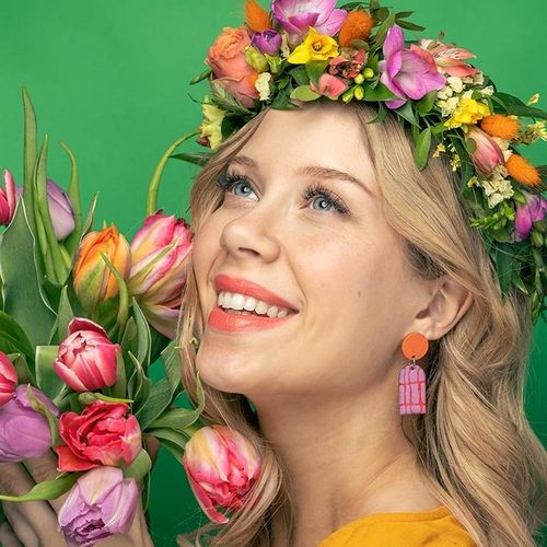 Kaarna korvakoru (eri värejä)