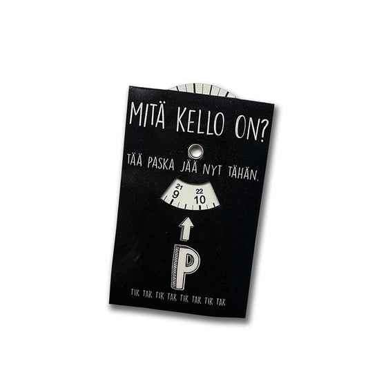 Mitä kello on? Parkkikiekko