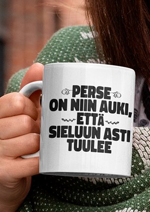 Perse auki Kahvikuppi 3,3dl