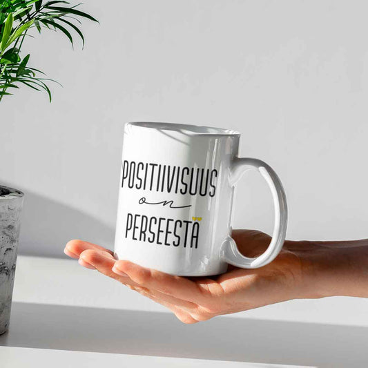 Positiivisuus Kahvikuppi 3,3dl